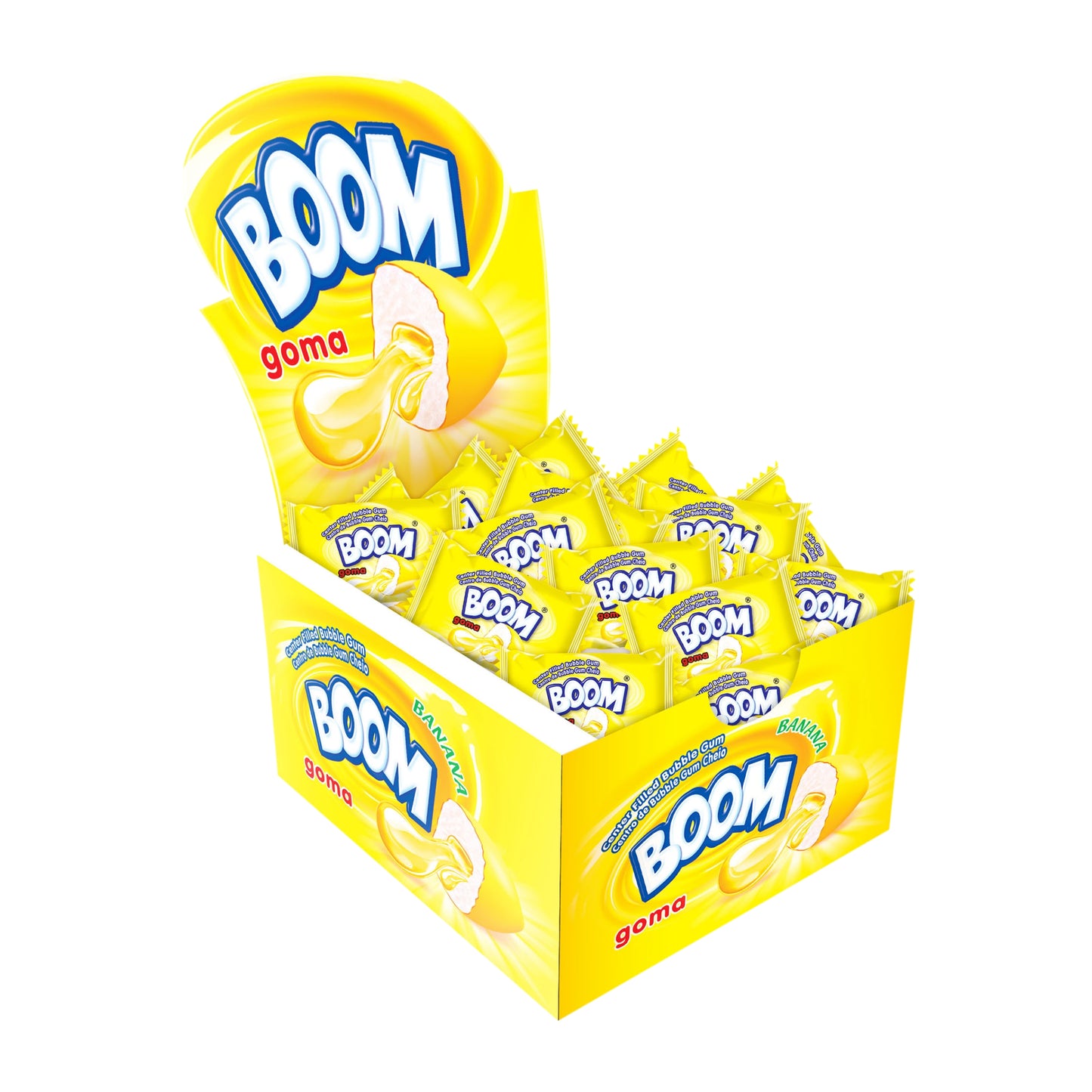 Boom Goma - Banana - 50pcs x 4g