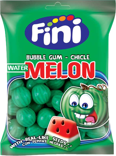 Fini Bubble Gum - Chicle - Water Melon 12x90gr
