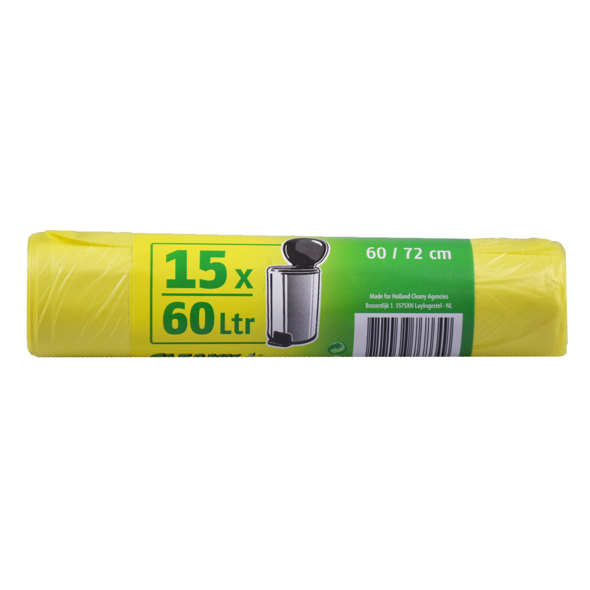 Cleany Pedaalemmerzakken 10X15x60ltr