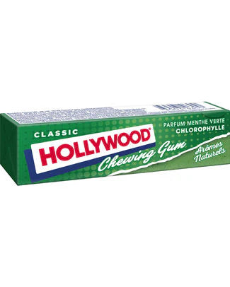 Hollywood Chlorophyll Chewing Gum Pack of 20 Packs of 11 Tablets (31g)