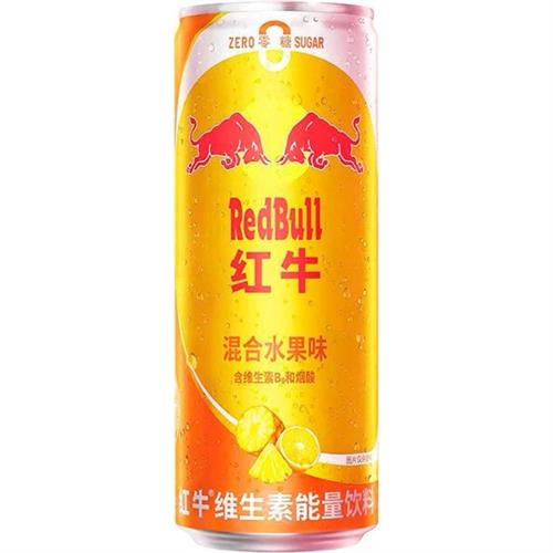 RedBull Energy Drink Mixed Fruits Zero Sugar 24X325ml