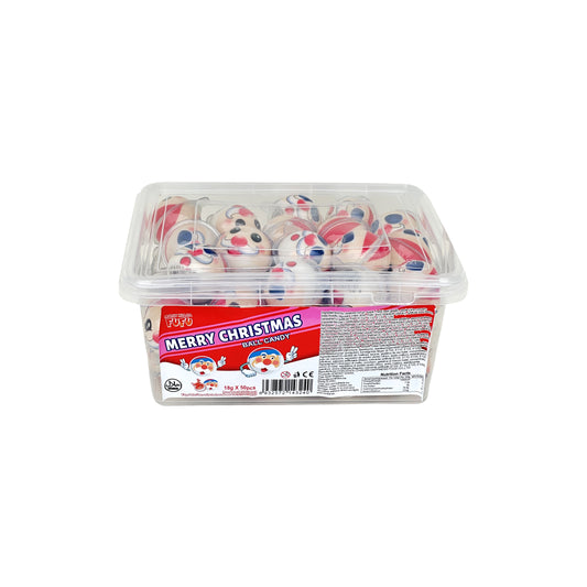 FUFU Merry Christmas Ball Candy 50pcs x 18g