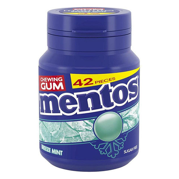 Mentos Breeze Mint Bottle  Bubblegum 6pcs