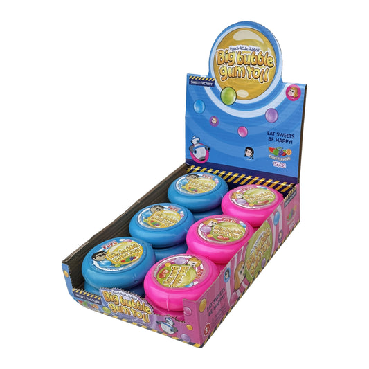SWEET-FACTORY - Big Bubble Gum Roll - 12pcs