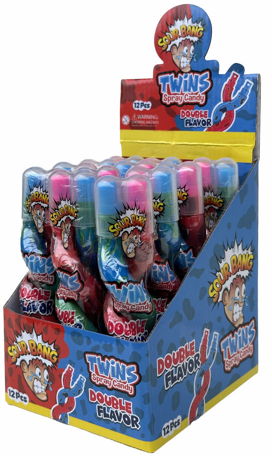 Twins Spray Candy - Double Flavor - 12pcs/Box